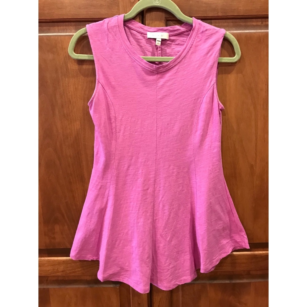 Anthropologie Cotton Peplum Shirt